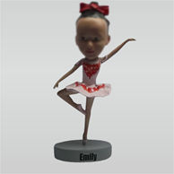 Custom Ballet dancer bobbleheads