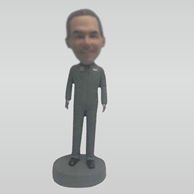 Custom young man  bobble heads