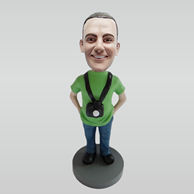 Custom Photographer bobblehead