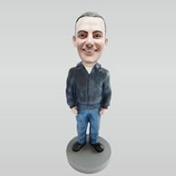 Custom casual bobblehead dolls