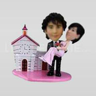 Wedding cake toppers custom made-10626