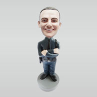 Custom police bobblehead dolls