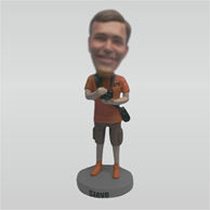 Personalized Custom Leisure man bobble head