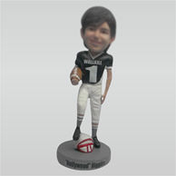 Custom man and Rugby bobbleheads