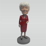 Personalized Custom Fashion Lady bobbleheads