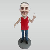 Custom basketball man bobbleheads