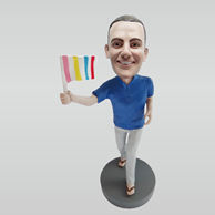 Custom fans bobbleheads