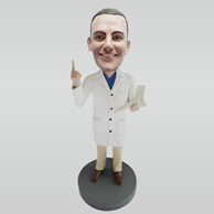 Custom doctor bobble heads