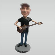 Custom guitar bobble heads