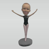 Custom Gymnast bobbleheads