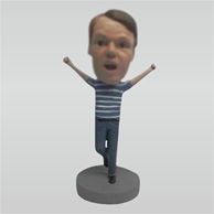 Personalized Custom Leisure man bobble heads