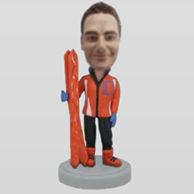 Custom Skiing bobblehead doll