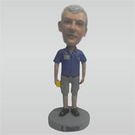 Custom work bobbleheads man bobble heads