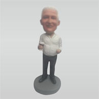 Personalized Custom Leisure man bobblehead dolls