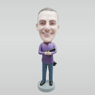 Custom Photographer bobble head