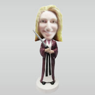 Custom film fans bobblehead