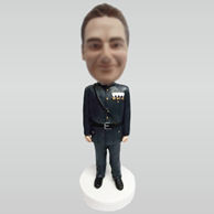 Custom Military officer bobbleheads