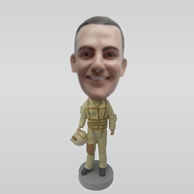 Custom work man bobblehead