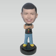 Custom Leisure boy bobbleheads