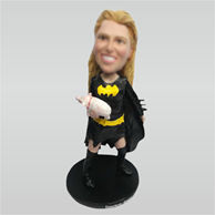 Custom super female hero bobbleheads