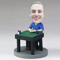 Custom man bobbleheads Playing cards