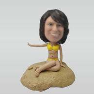 Custom Bikini Girl bobble head