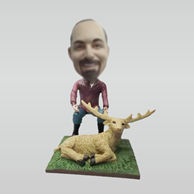 Personalized custom hunter bobbleheads