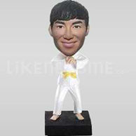 Custom Bobblehead Martial Arts Yellow Belt-10790