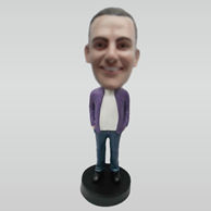 Personalized custom casual Dad bobblehead