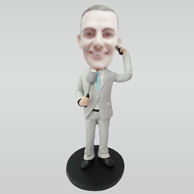 Personalized custom saler bobbleheads