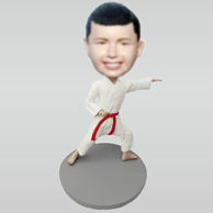 Personalized custom Taekwondo bobbleheads