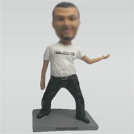 Custom Man dancing bobbleheads