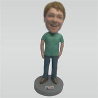 Customize casual bobble head