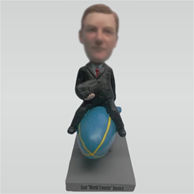 Custom Men and missile bobbleheads