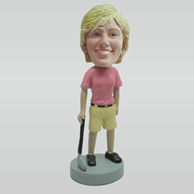 Personalized custom golf bobblehead dolls