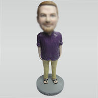 Personalized custom casual bobbleheads