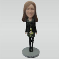 Personalized Custom fashion girl bobbleheads