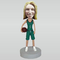 Custom basketball player bobblehead