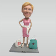 Custom shopping bobbleheads