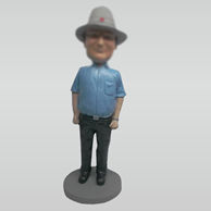 Personalized custom casual bobble head