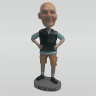 Personalized custom casual bobblehead