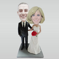 Personalized custom wedding bobblehead