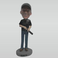 Custom Bicycle pump bobbleheads