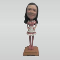 Custom Maid dress bobbleheads