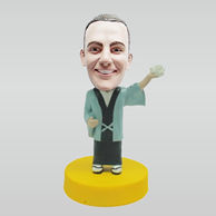 Personalized custom Japanese man bobbleheads