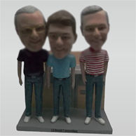 Custom 3 on 1 base bobbleheads