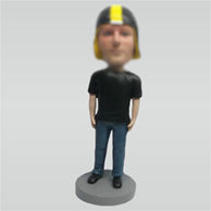 Personalized custom casual bobblehead dolls