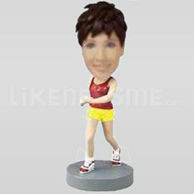 Custom Bobblehead Runner w150-10861