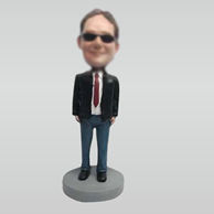 Custom sunglases man bobbleheads