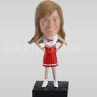 Custom Bobblehead Cheerleader Cheer-10863